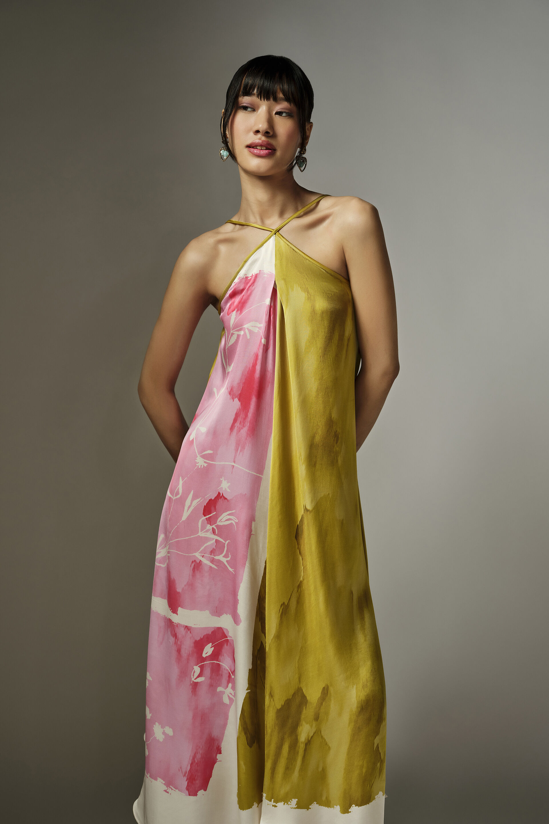 Effie Modal Dress, Green, image 5